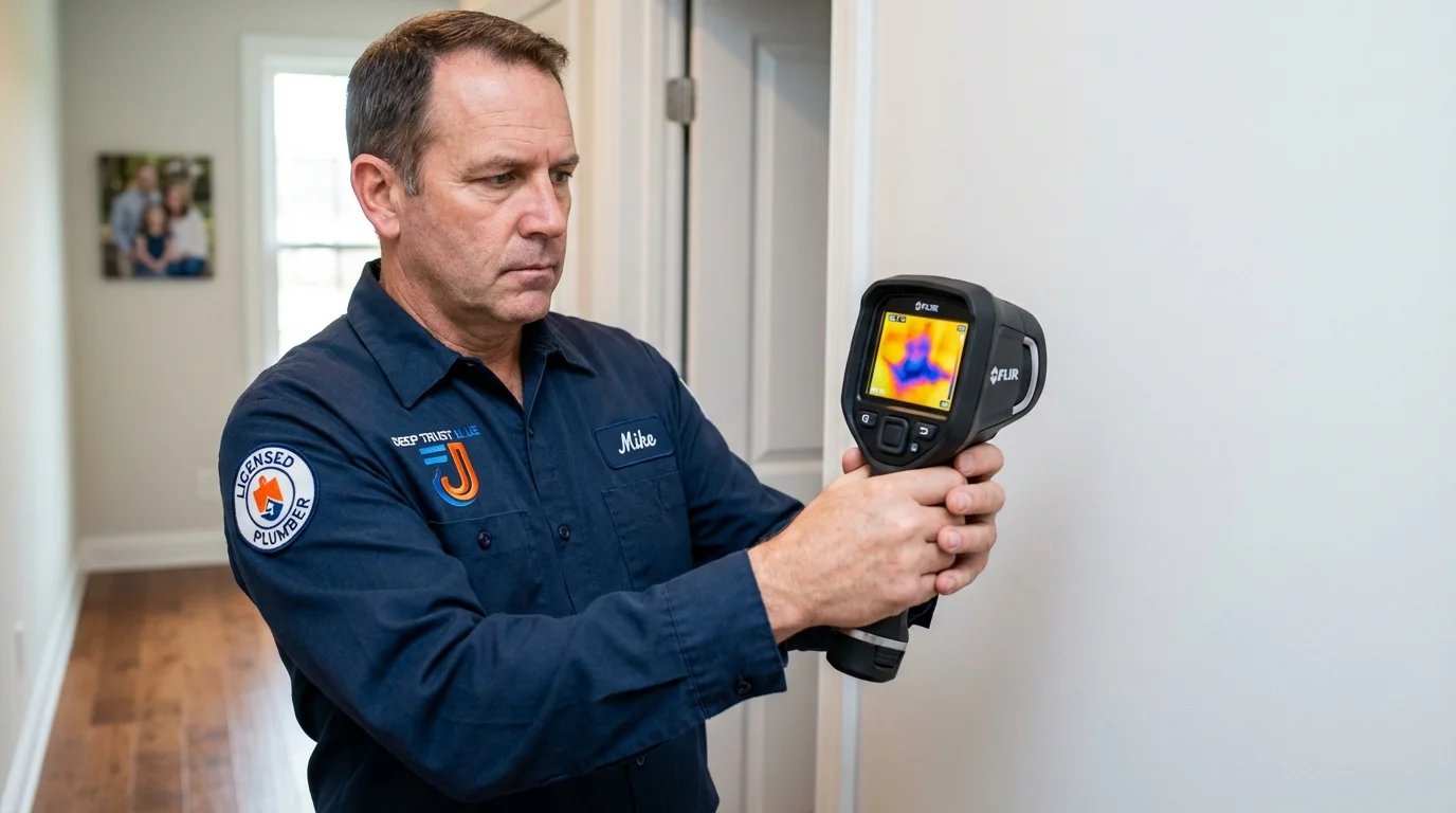 Thermal imaging leak detection by Johns Plumbing LLC in Prior Lake